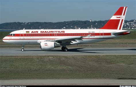 Airbus A319 112 Air Mauritius Aviation Photo 0329768