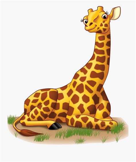 Clip Art Cute Giraffes Baby Giraffe Cartoon Giraffe Clipart Png