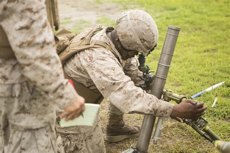 ‘warlords Conduct Indirect Fire Training With Mortars Ii Marine