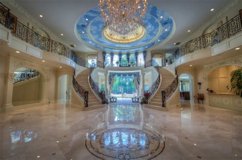 Mediterranean Mansion In Houston Tx With Amazing Foyer Homes Of The Rich