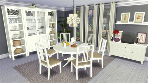 Sims 4 Ccs The Best Ikea Dining Room Furniture By Corporation