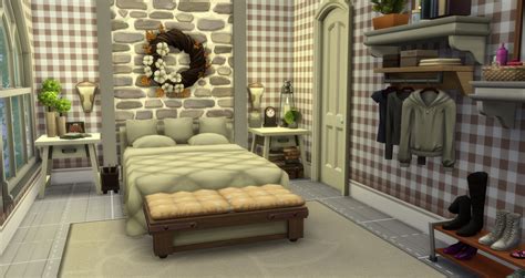 The Sims 4 No Cc Cottage Cluttered Bedroom Sims 4 Bedroom Sims House