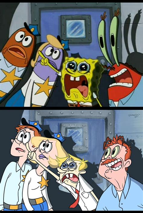 humanized spongebob and mister krabs spongebob squarepants know your meme