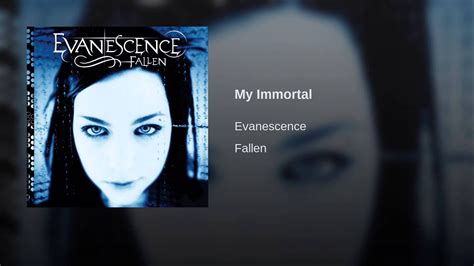 My Immortal Youtube My Immortal Bring Me To Life Evanescence