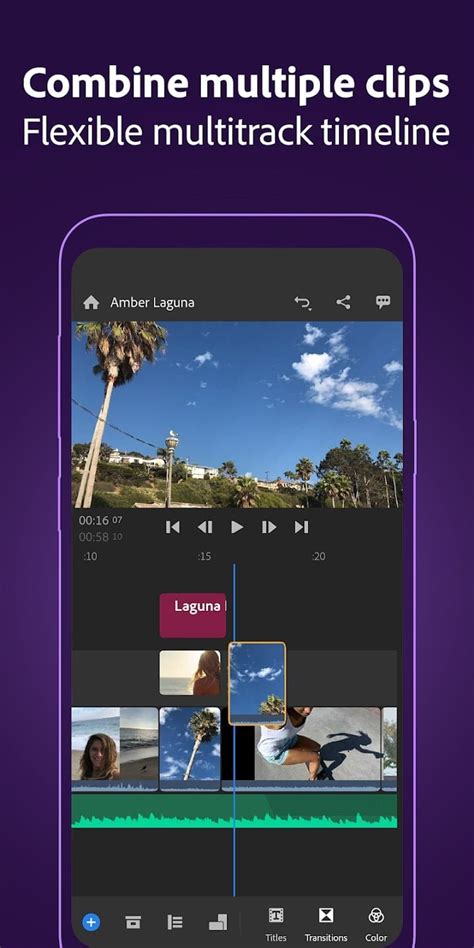 It has enough options for the most basic video edits ‒ from transitions to color adjustment and simple text overlay. Adobe Premiere Rush MOD APK 1.5.8.3306 (Full/Premium) Download