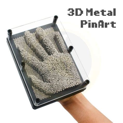 3D Metal Pin Art Toy Pin Art Art Toy Metal Pins