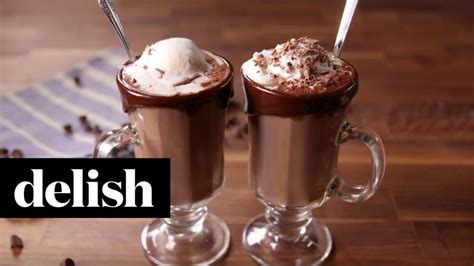 Yummy Hot Chocolate Float Recipe Afternoon Baking With Grandma