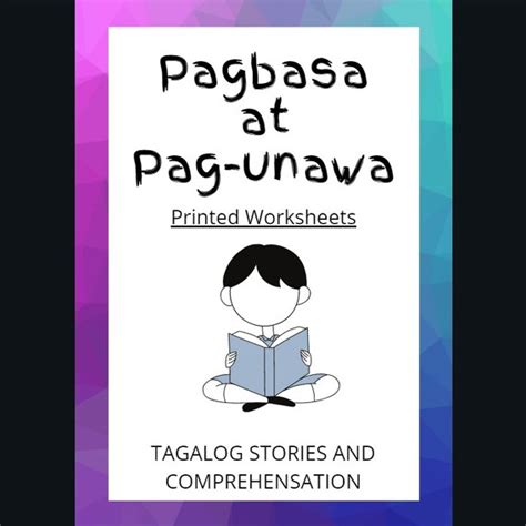 Tagalog Filipino Reading And Comprehension Printed Worksheet Shopee
