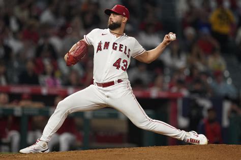Angels Pitcher Patrick Sandoval Leaves Start Vs Texas In Th Inning