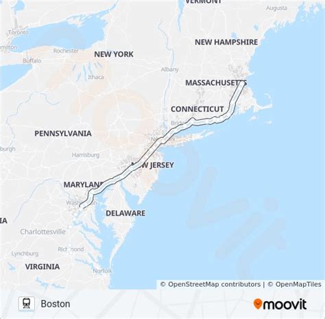 Amtrak Northeast Corridor Station Map News Current Station In The Word