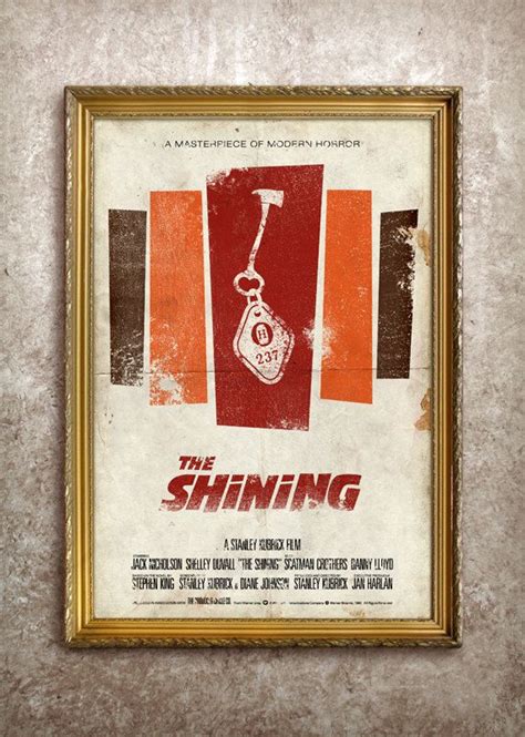 The Shining 27x40 Theatrical Size Movie Poster Etsy Movie Posters