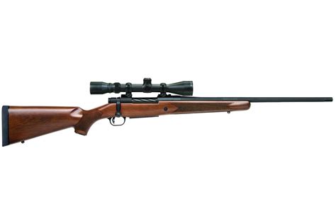 Mossberg Patriot 270 Win Bolt Action Rifle With Walnut Stock And 3