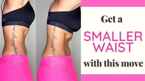 Get A Smaller Waist With One Exercise Stomach Vacuum Tutorial Youtube