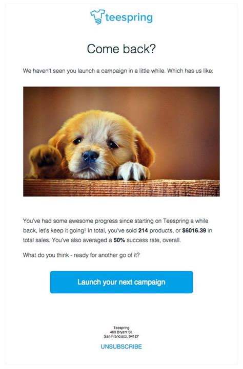 8 Win Back Customer Email Templates And Examples Getresponse Blog