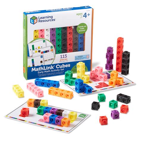 Buy Learning Resources MathLink Cubes Early Math Activity Set - 115