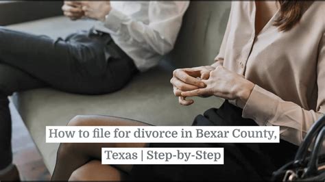 How To File For Divorce In Bexar County Texas Youtube