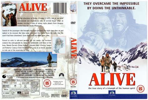 Alive 1993 R2 Movie Dvd Cd Label Dvd Cover Front Cover