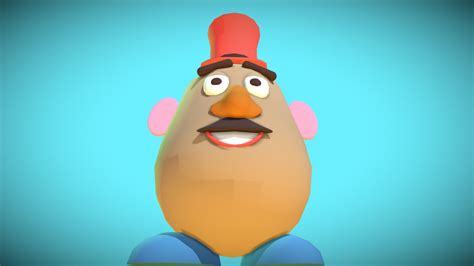 Mr Potato Head Download Free 3d Model By Designed By Jonathan