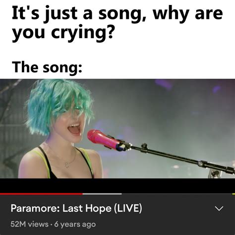 Will Never Get Tired With This Version Paramore