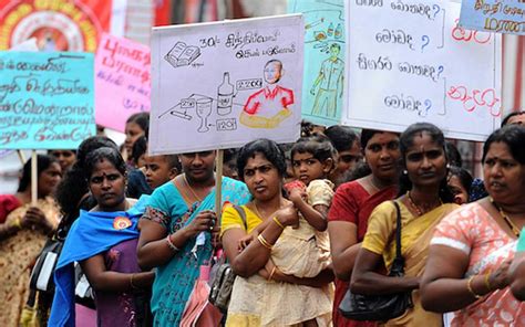 Sri Lankan Women Reject Alcohol U Turn Verité Research