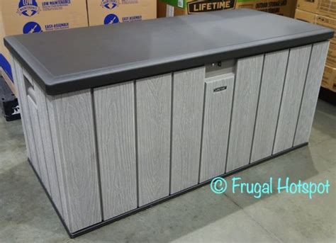 Lifetime 150 Gallon Deck Box At Costco Frugal Hotspot