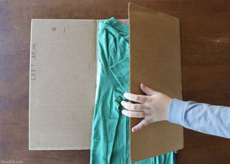 Make Your Own Cardboard T Shirt Folder And Learn The Best Way To Fold A