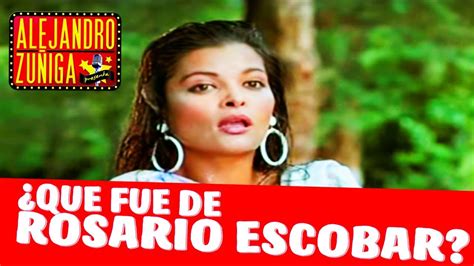 Que Fue De Rosario Escobar Youtube