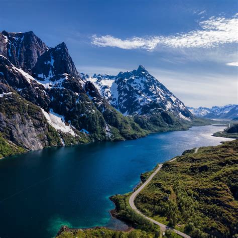 Norway Lofoten Mountains 4k Ipad Pro Wallpapers Free Download