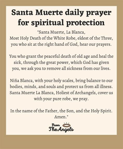 5 Santa Muerte Prayers For Protection For Beginners 2022