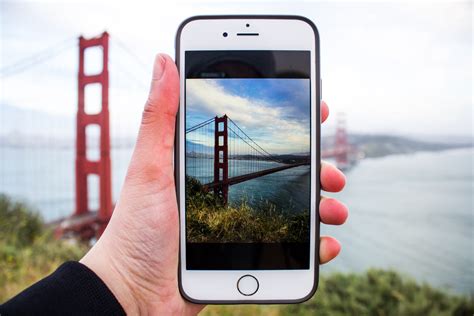 Free Photo Person Taking Picture With Iphone Of The Golden Gate Bridge