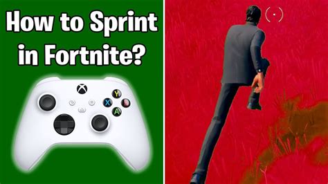How To Sprint In Fortnite On Xbox Controller And Pc How To Run Fast