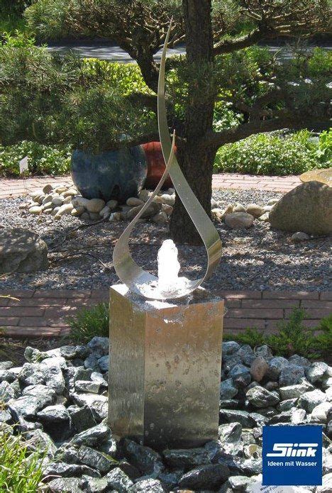 Preisvorschlag senden skulptur edelstahl kugel garten deko säule steele gartendeko. Springbrunnen Edelstahl-Wasserobjekt Flame Fountain ...
