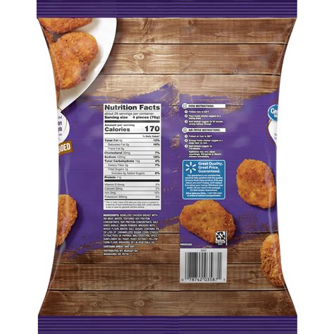 Great Value Fully Cooked Chicken Nuggets 32 Oz Frozen Ph