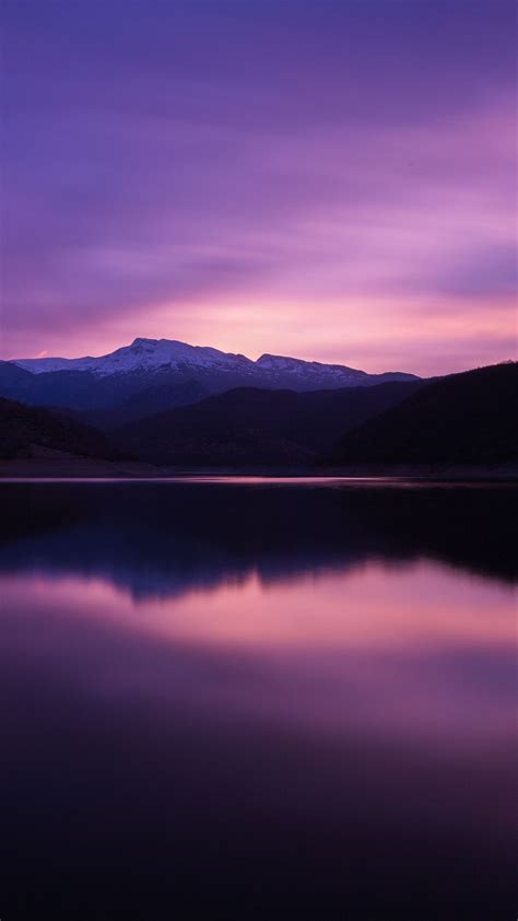 1080x1920 1080x1920 Mountains Lake Night Reflection Hd Nature