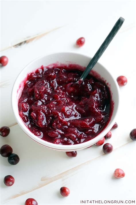 3 Ingredient Cranberry Sauce