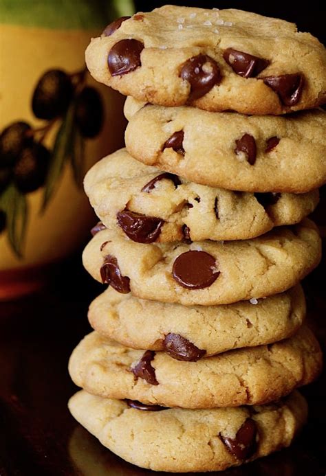Olive Oil Chocolate Chip Cookies Cooking On The Weekends