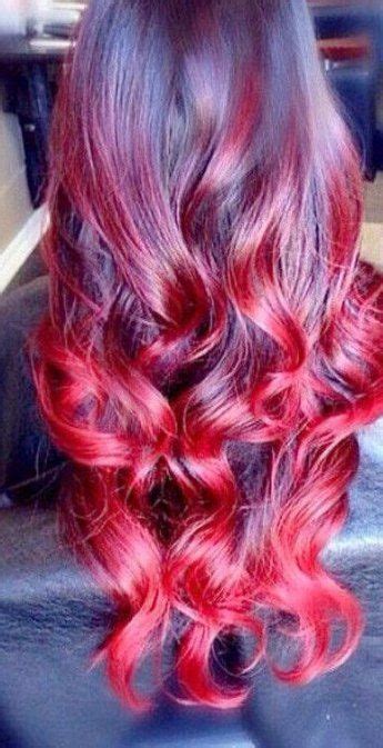 Hair Color Two Tone Red Extensions 35 Ideas For 2019 Hair Styles