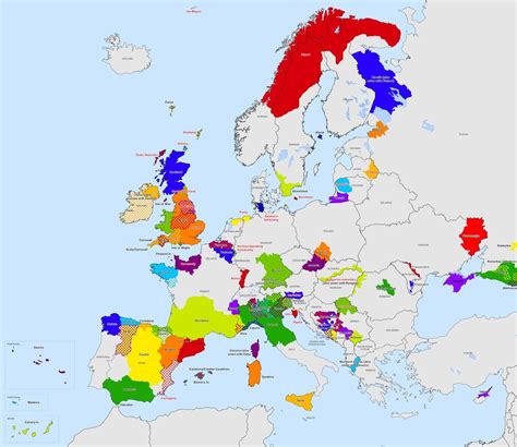 Active Separatist Movements In Europe 3030x2627 European Map European