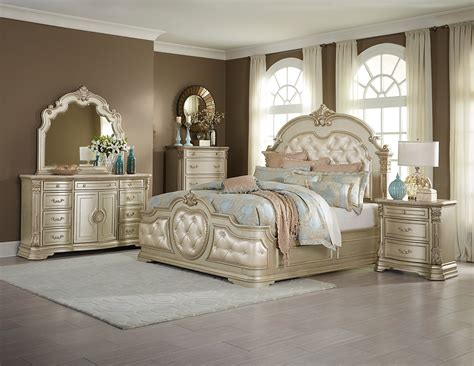 Good quality bedroom sets must have yes, a bed along with other furniture when made with light wooden spring texture, a coastal tree beside it with other similar coastal antiques would. Antoinetta Light Bedroom Collection by Homelegance Furniture