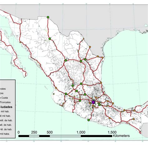 Arriba 9 Foto Mapa De Carreteras De México 2 Alta Definición Completa 2 4
