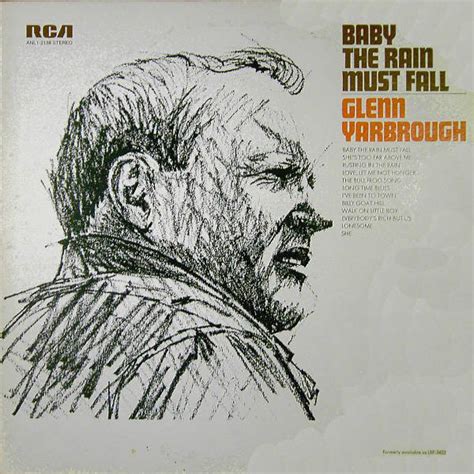 Glenn Yarbrough Baby The Rain Must Fall 1973 Vinyl Discogs