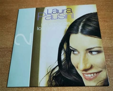 Laura Pausini Un Error De Los Grandes For Sale Picclick