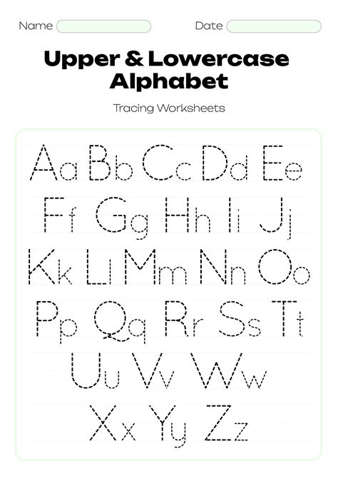 Free Printable Tracing Alphabet Letters A Z