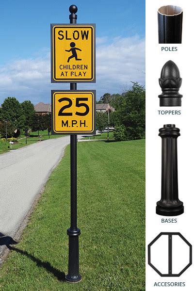 Traffic Signs Sign Poles And Sign Frames Special Lite
