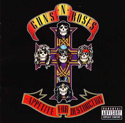 Guns N Roses Appetite For Destruction Obi Vinilos
