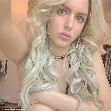 Gabi Grecko 25 Shares A Raunchy Selfie As She Posts More Instagram Snaps Daily Mail Online