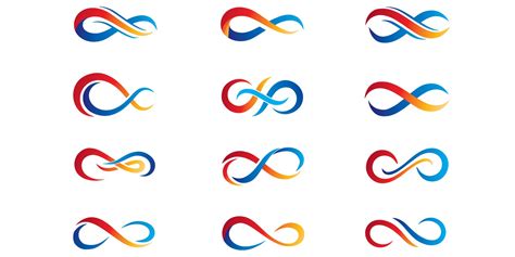 Unique Infinity Logo Vector Template By Okanmawon Codester