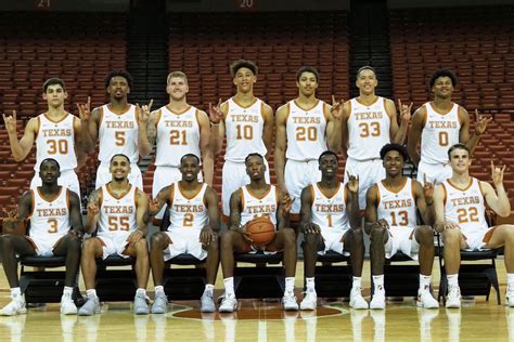 Texas Basketball Releases Team Photo You Might Want To Look Barking