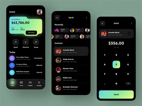 Ginko Banking Wallet App By Sajon For Orix Creative On Dribbble