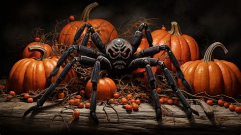 Spooky Halloween Spider Free Stock Photo Public Domain Pictures
